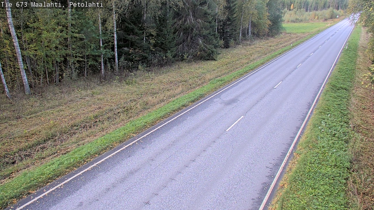 Weather Camera Image Road 673 Maalahti, Petolahti, Maalahti, Pohjanmaa