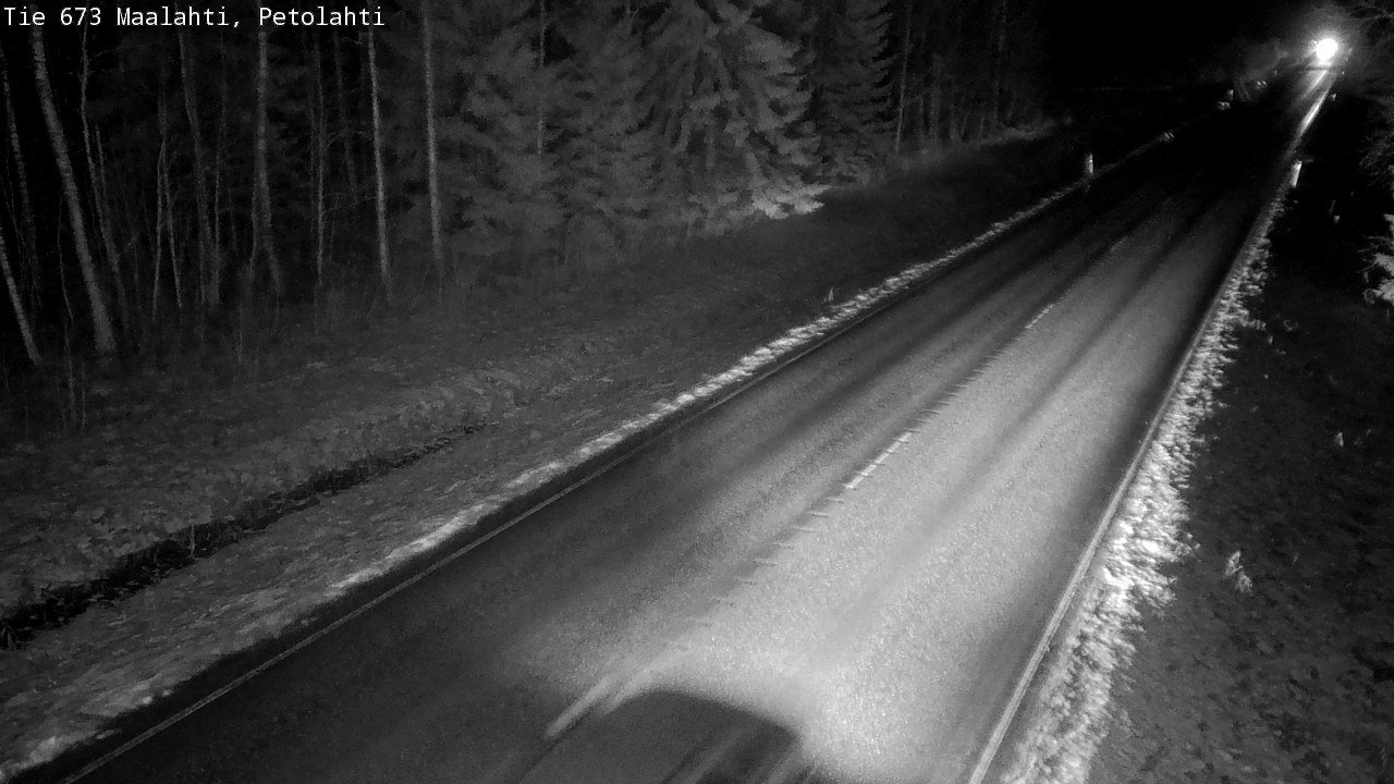 Weather Camera Image Väg 673 Malax, Petalax, Maalahti, Pohjanmaa