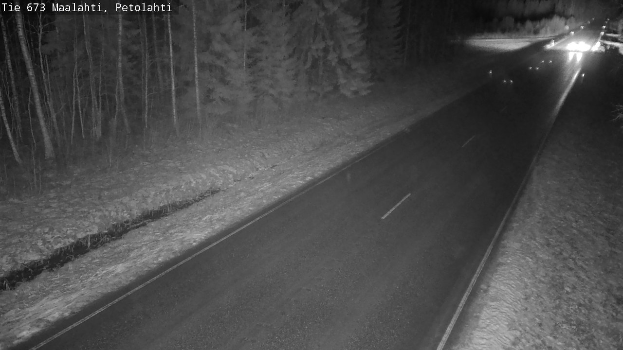 Weather Camera Image Väg 673 Malax, Petalax, Maalahti, Pohjanmaa