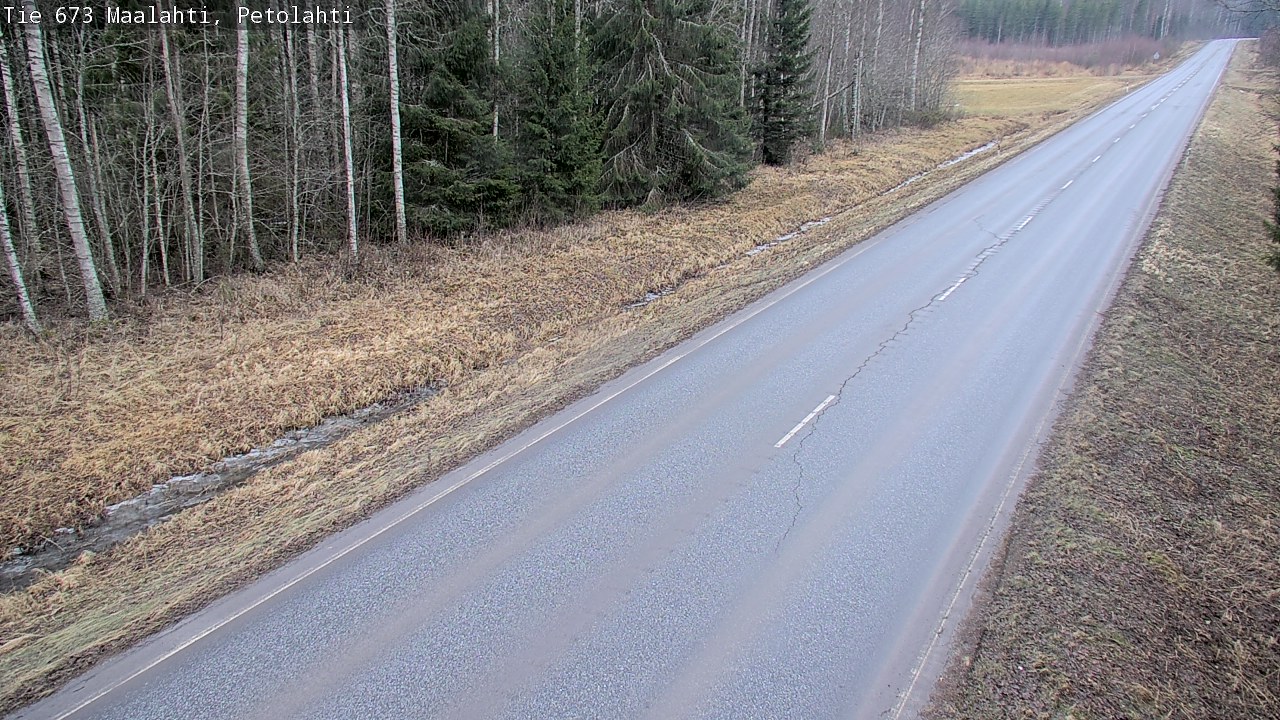Weather Camera Image Road 673 Maalahti, Petolahti, Maalahti, Pohjanmaa
