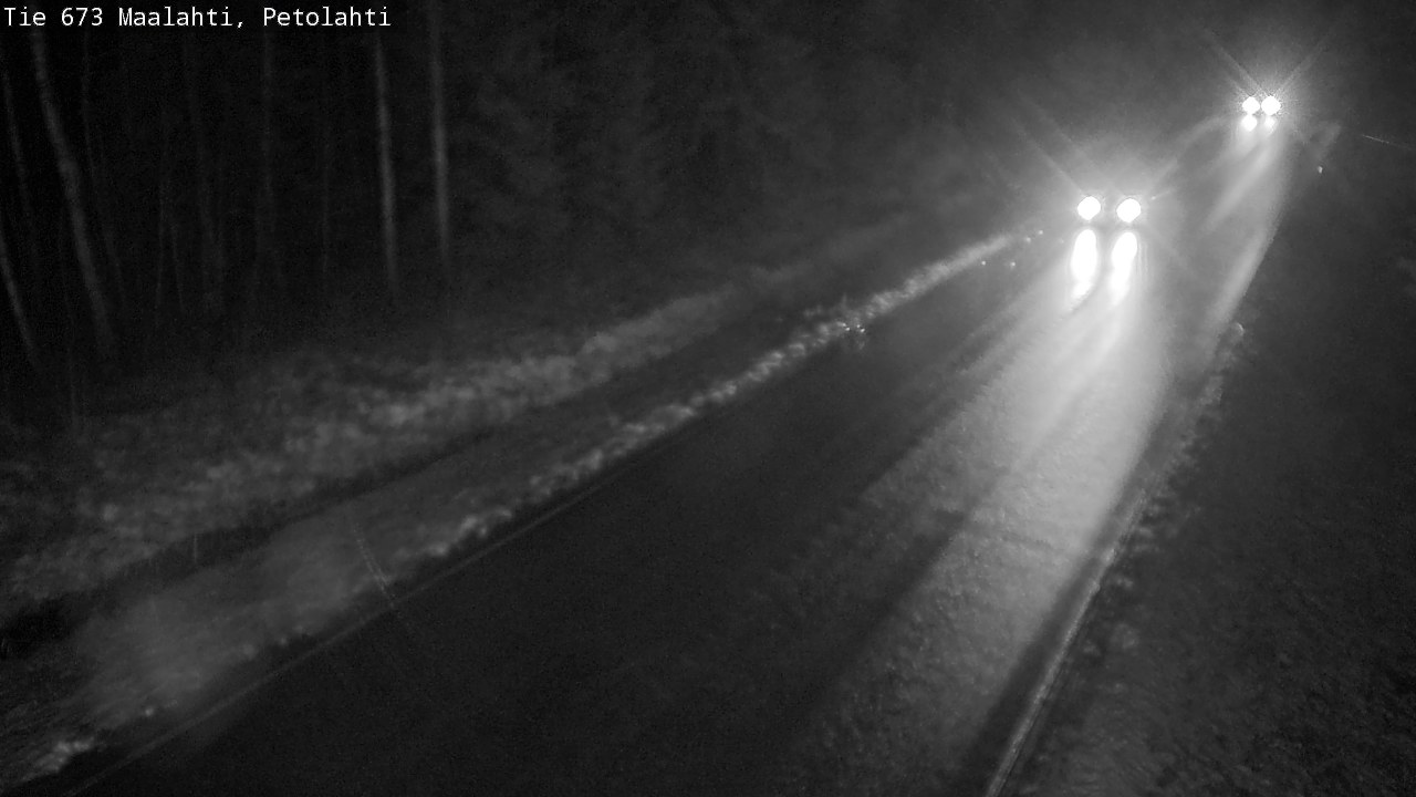 Weather Camera Image Väg 673 Malax, Petalax, Maalahti, Pohjanmaa