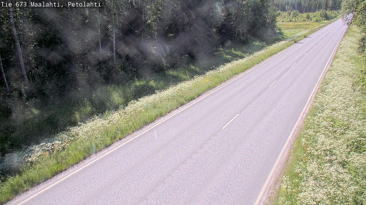 Weather Camera Image Road 673 Maalahti, Petolahti, Maalahti, Pohjanmaa