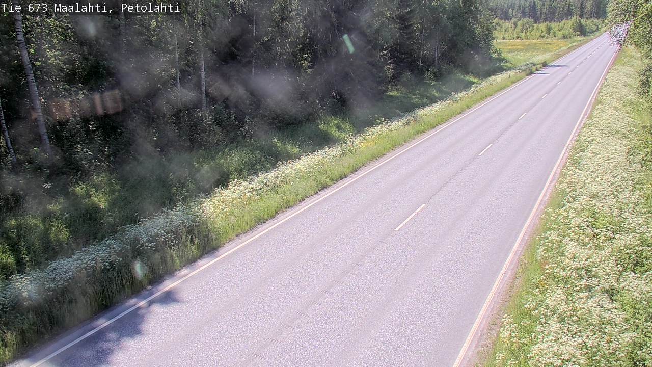 Weather Camera Image Road 673 Maalahti, Petolahti, Maalahti, Pohjanmaa