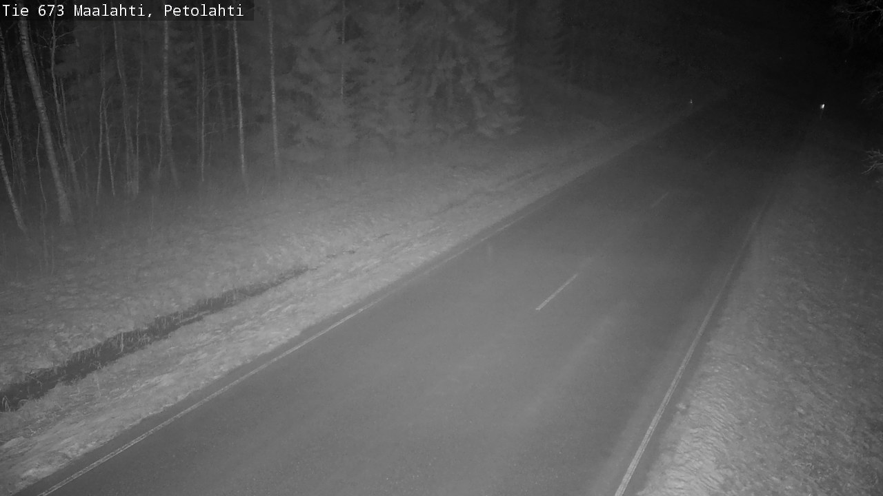 Weather Camera Image Väg 673 Malax, Petalax, Maalahti, Pohjanmaa