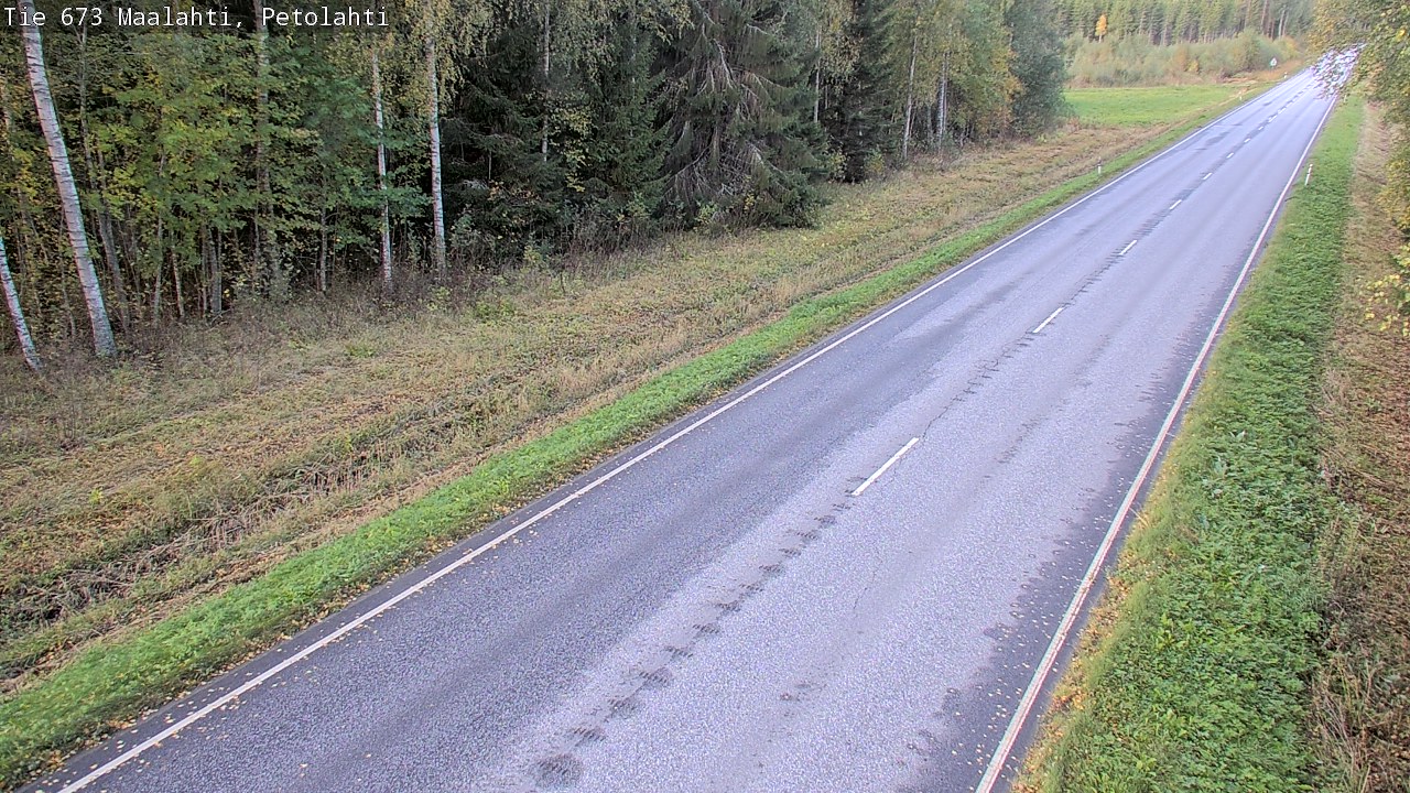 Weather Camera Image Road 673 Maalahti, Petolahti, Maalahti, Pohjanmaa