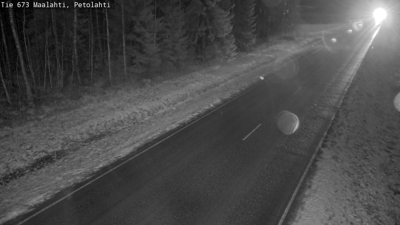 Weather Camera Image Väg 673 Malax, Petalax, Maalahti, Pohjanmaa