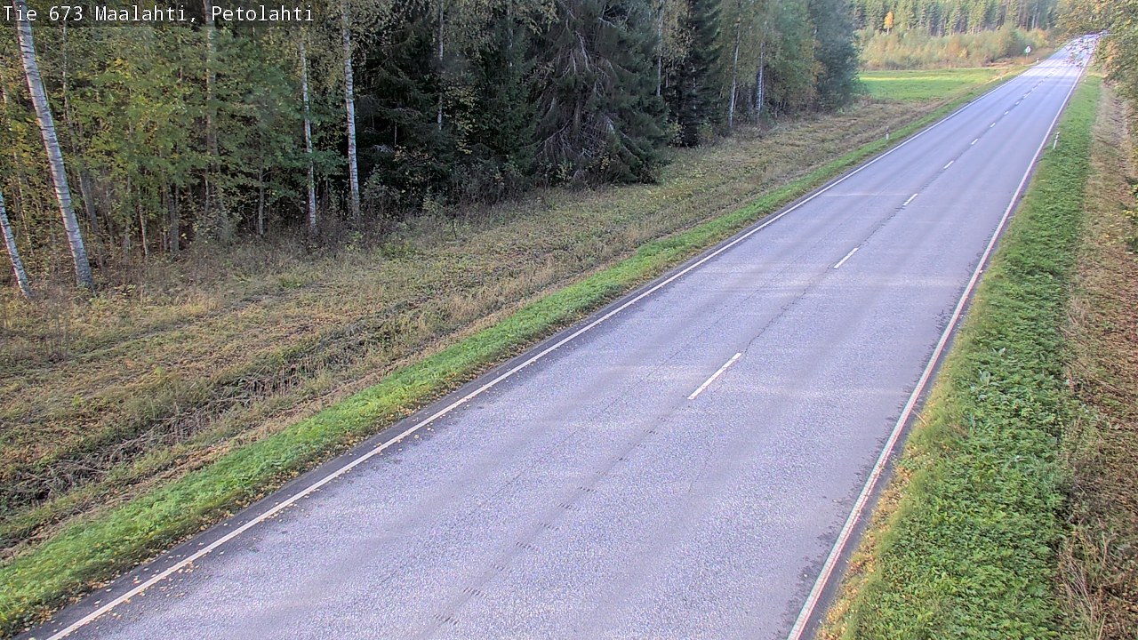 Weather Camera Image Road 673 Maalahti, Petolahti, Maalahti, Pohjanmaa