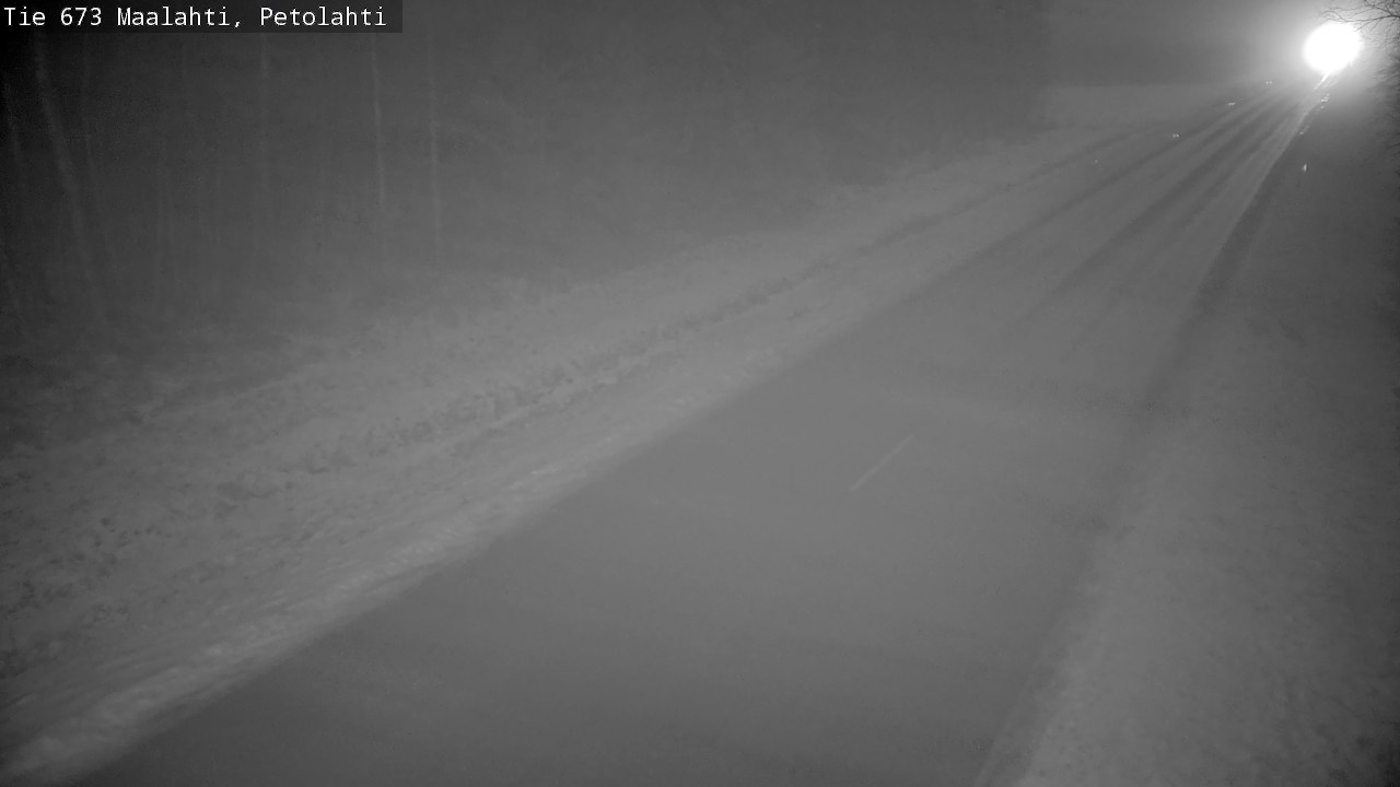 Weather Camera Image Väg 673 Malax, Petalax, Maalahti, Pohjanmaa