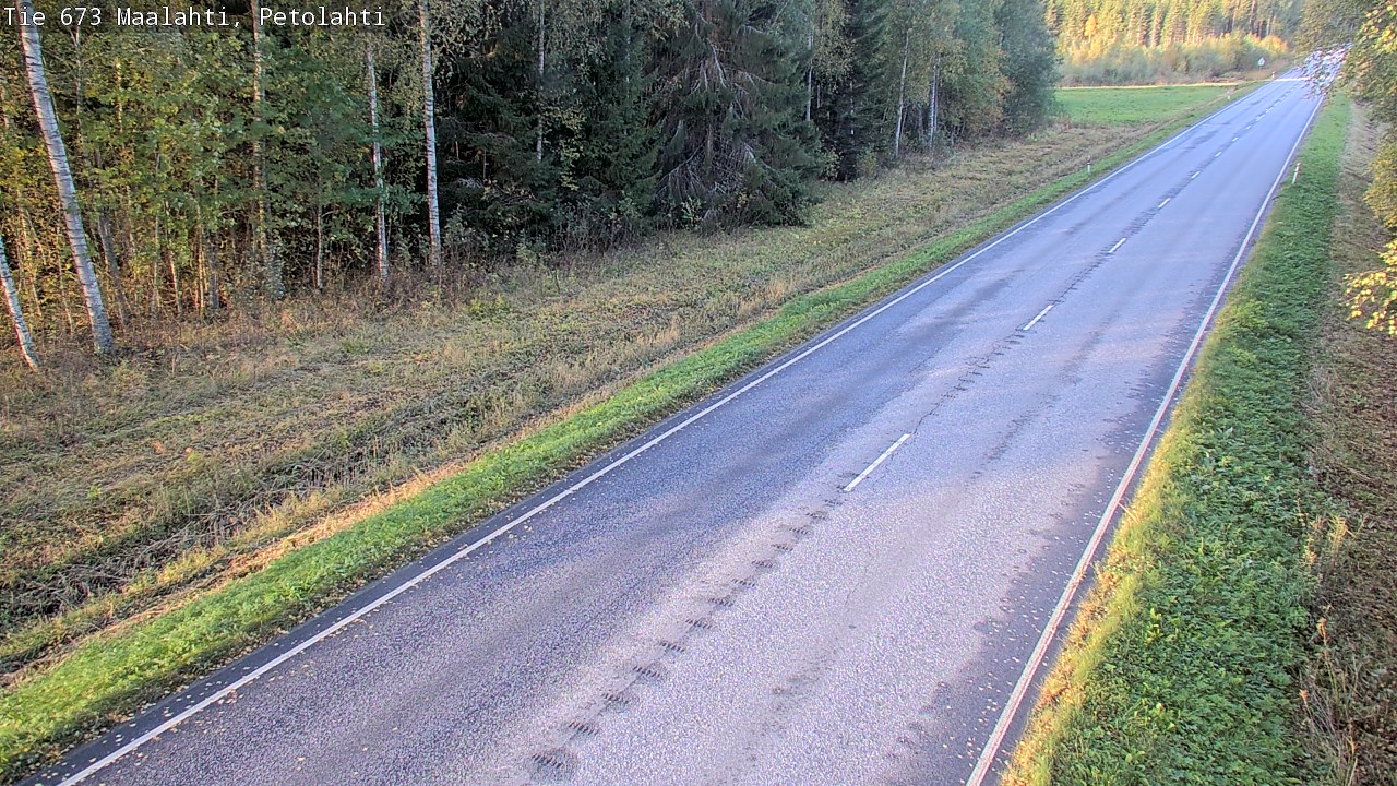 Weather Camera Image Road 673 Maalahti, Petolahti, Maalahti, Pohjanmaa