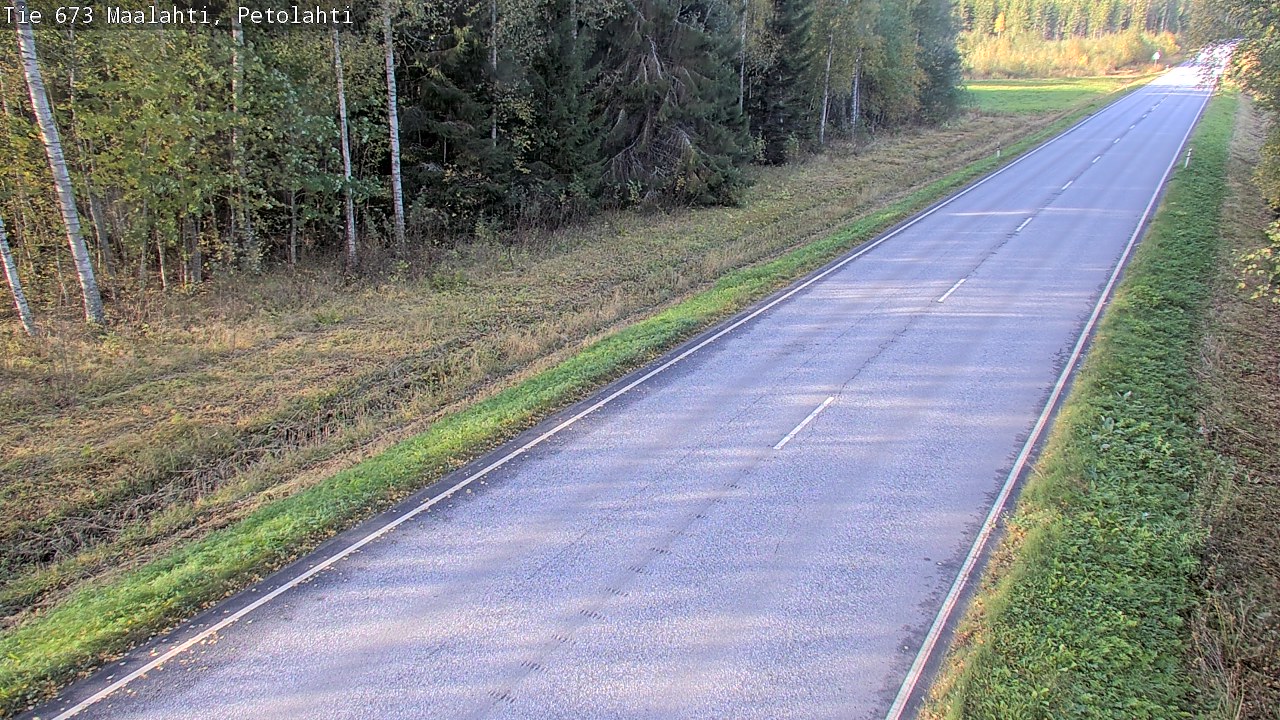 Weather Camera Image Road 673 Maalahti, Petolahti, Maalahti, Pohjanmaa
