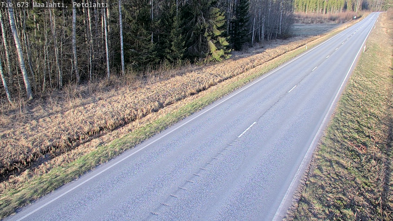 Weather Camera Image Road 673 Maalahti, Petolahti, Maalahti, Pohjanmaa