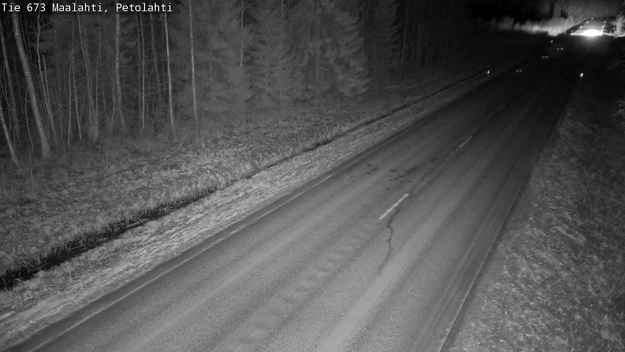 Weather Camera Image Väg 673 Malax, Petalax, Maalahti, Pohjanmaa
