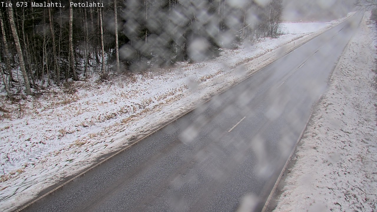 Weather Camera Image Väg 673 Malax, Petalax, Maalahti, Pohjanmaa