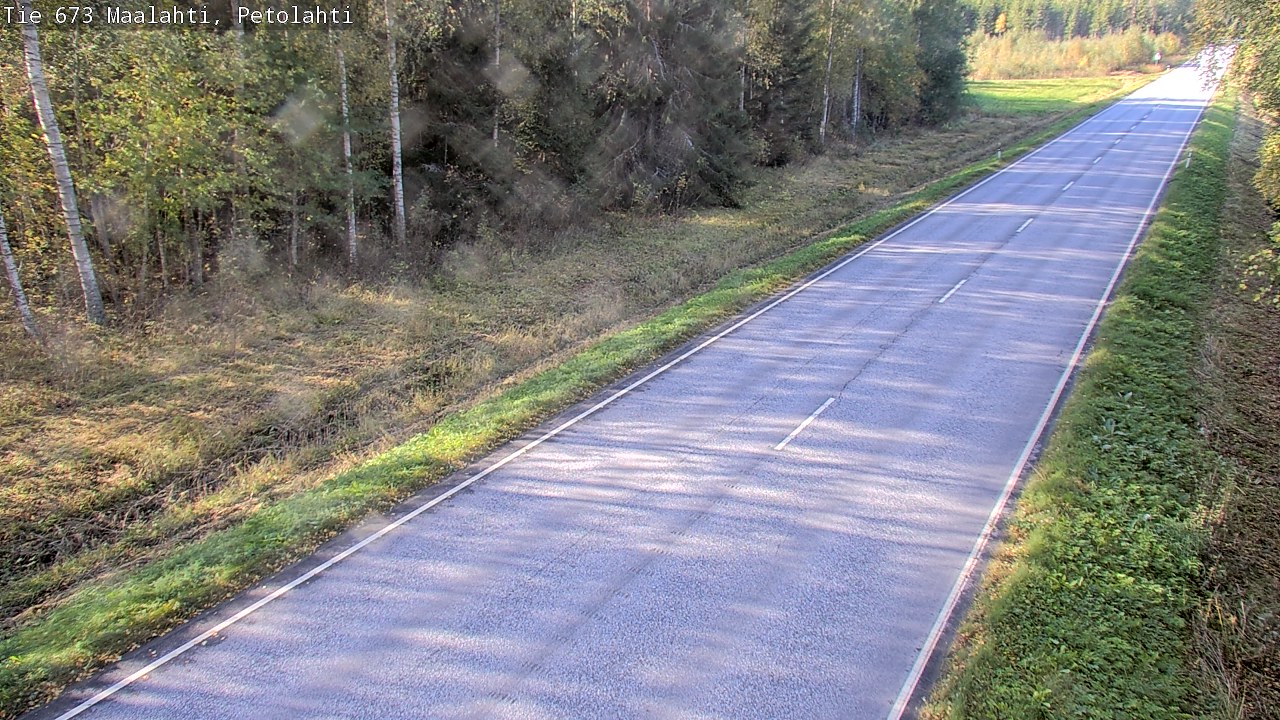 Weather Camera Image Road 673 Maalahti, Petolahti, Maalahti, Pohjanmaa