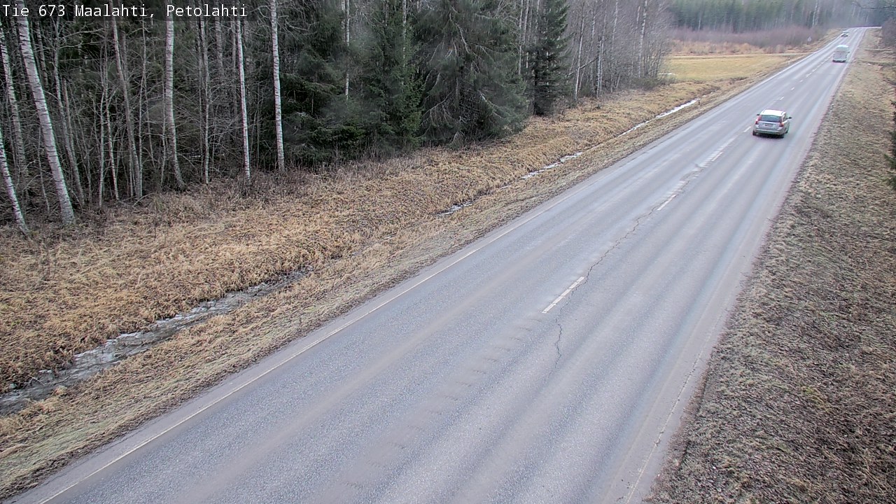 Weather Camera Image Väg 673 Malax, Petalax, Maalahti, Pohjanmaa