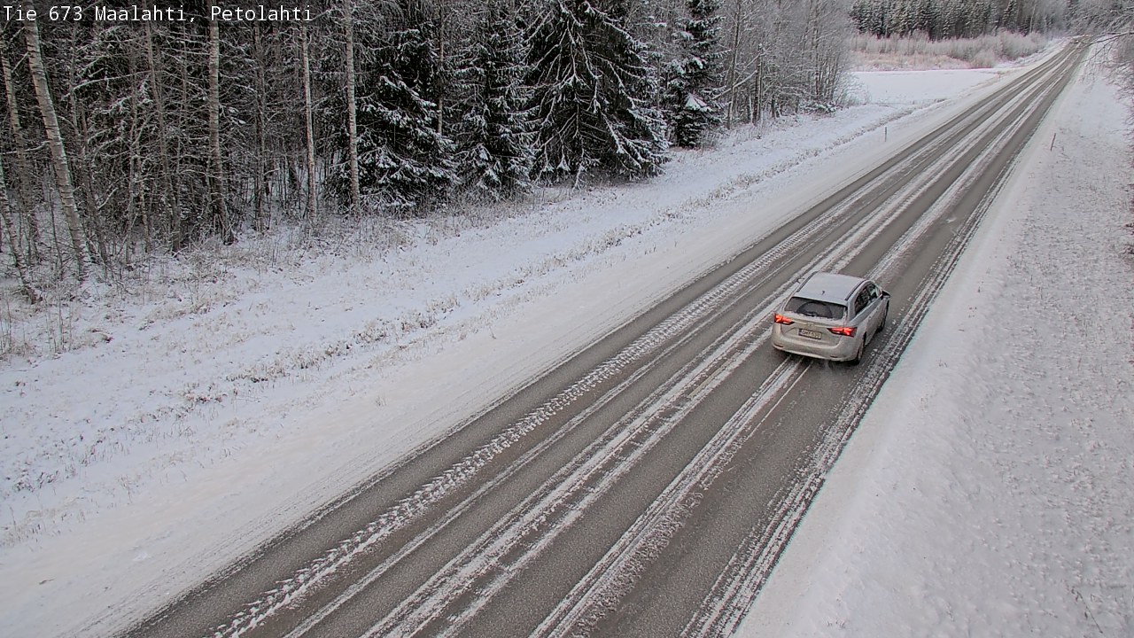 Weather Camera Image Väg 673 Malax, Petalax, Maalahti, Pohjanmaa