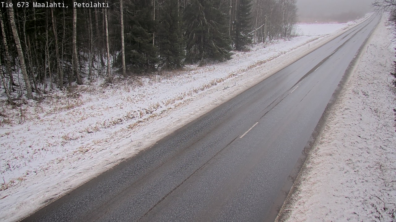 Weather Camera Image Väg 673 Malax, Petalax, Maalahti, Pohjanmaa