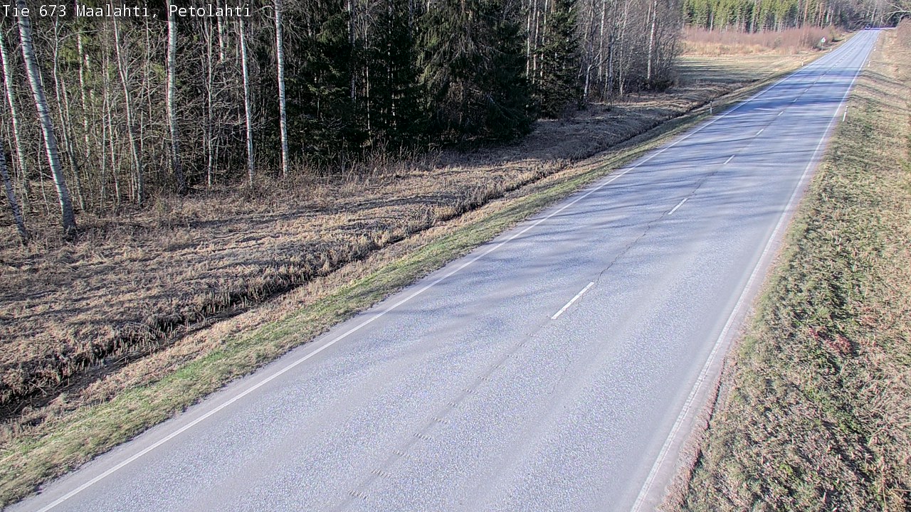 Weather Camera Image Road 673 Maalahti, Petolahti, Maalahti, Pohjanmaa