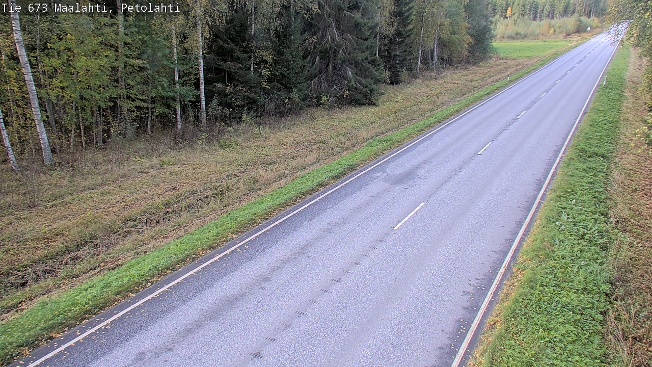 Weather Camera Image Road 673 Maalahti, Petolahti, Maalahti, Pohjanmaa