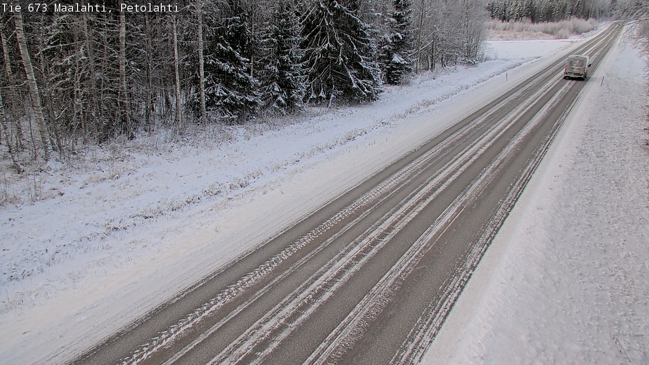 Weather Camera Image Väg 673 Malax, Petalax, Maalahti, Pohjanmaa