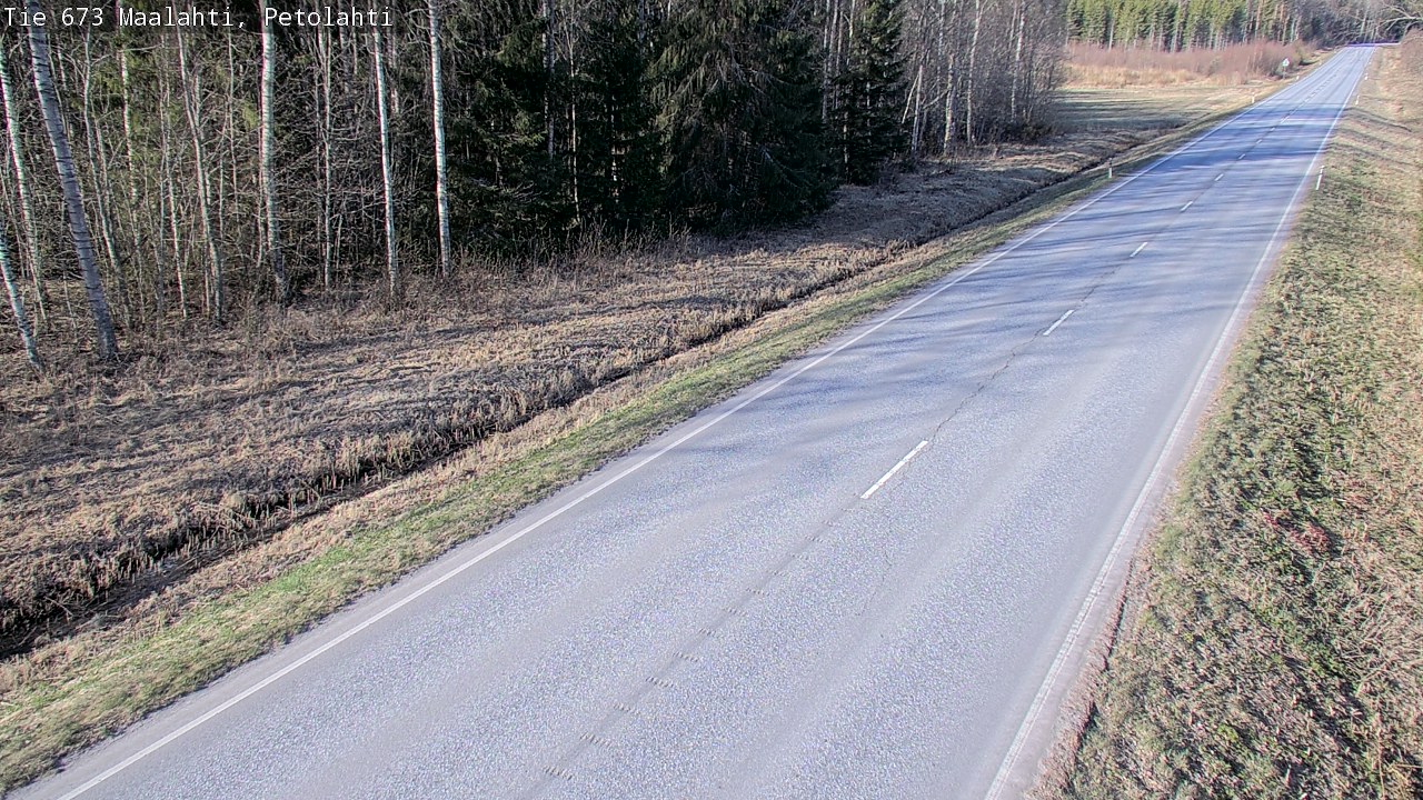 Weather Camera Image Road 673 Maalahti, Petolahti, Maalahti, Pohjanmaa