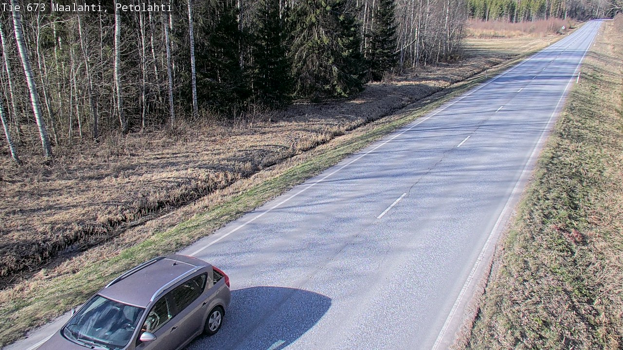 Weather Camera Image Road 673 Maalahti, Petolahti, Maalahti, Pohjanmaa