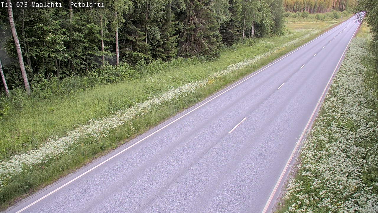 Weather Camera Image Road 673 Maalahti, Petolahti, Maalahti, Pohjanmaa