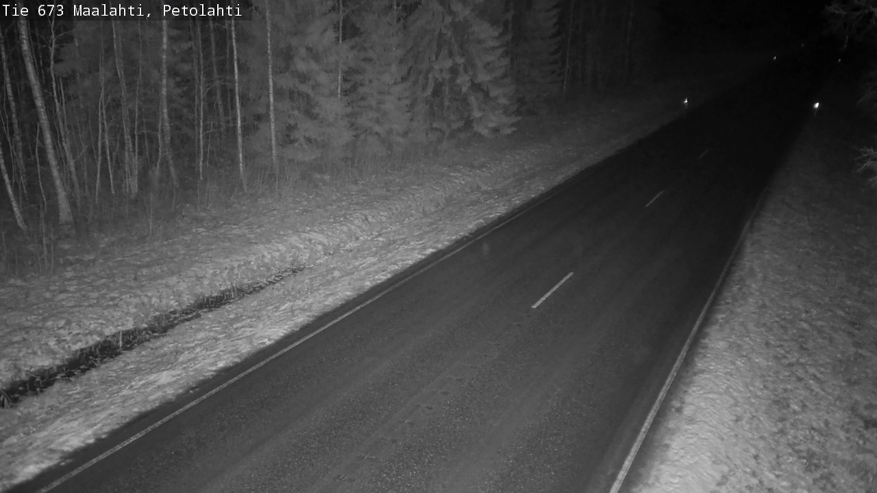 Weather Camera Image Väg 673 Malax, Petalax, Maalahti, Pohjanmaa