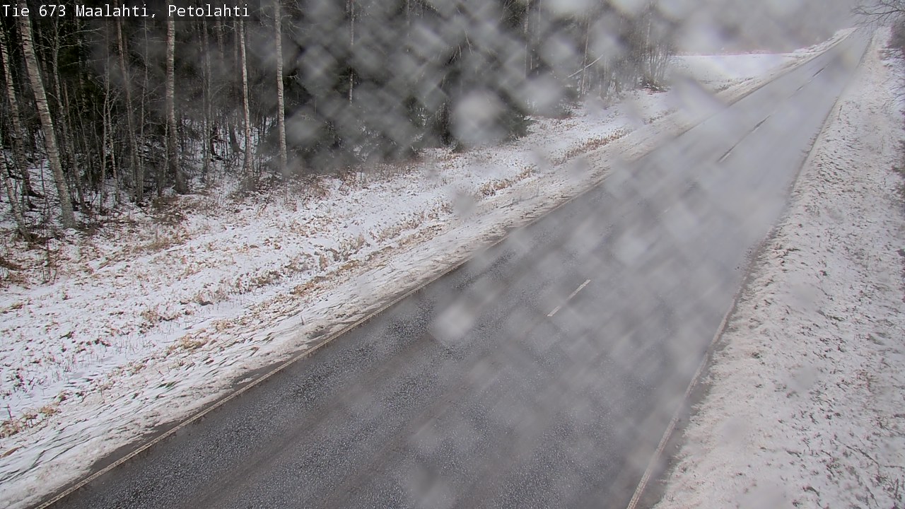 Weather Camera Image Väg 673 Malax, Petalax, Maalahti, Pohjanmaa