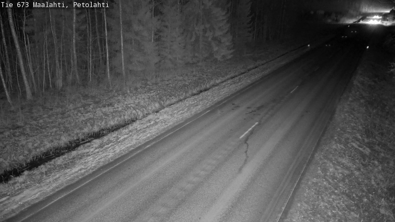 Weather Camera Image Väg 673 Malax, Petalax, Maalahti, Pohjanmaa