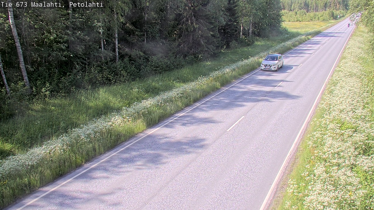 Weather Camera Image Väg 673 Malax, Petalax, Maalahti, Pohjanmaa