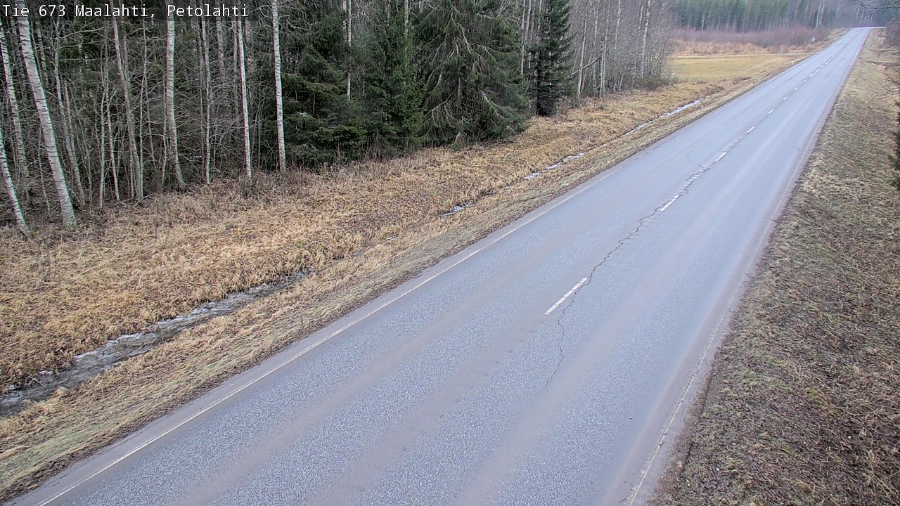 Weather Camera Image Road 673 Maalahti, Petolahti, Maalahti, Pohjanmaa
