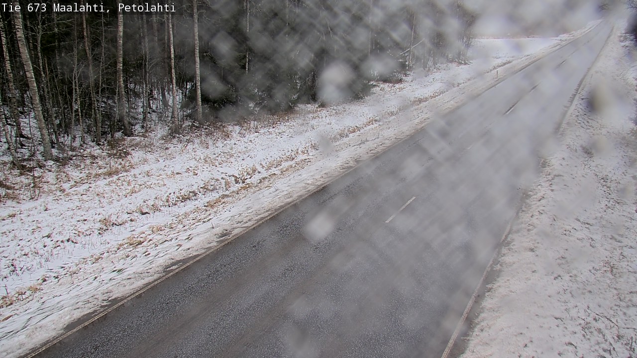 Weather Camera Image Väg 673 Malax, Petalax, Maalahti, Pohjanmaa