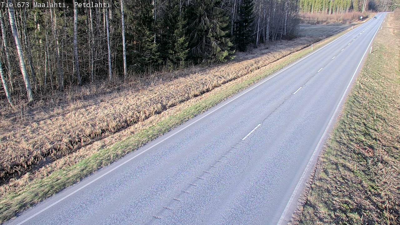 Weather Camera Image Road 673 Maalahti, Petolahti, Maalahti, Pohjanmaa