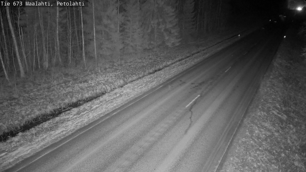 Weather Camera Image Väg 673 Malax, Petalax, Maalahti, Pohjanmaa