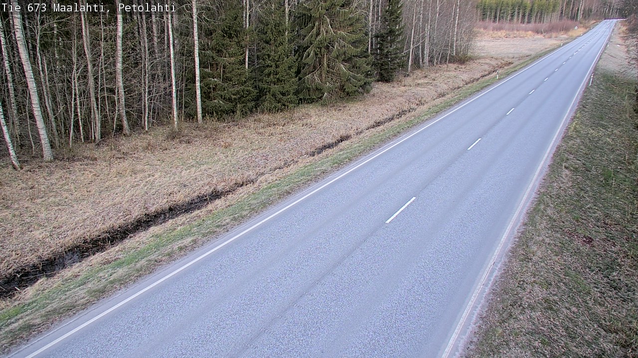 Weather Camera Image Road 673 Maalahti, Petolahti, Maalahti, Pohjanmaa