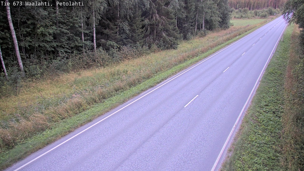 Weather Camera Image Road 673 Maalahti, Petolahti, Maalahti, Pohjanmaa
