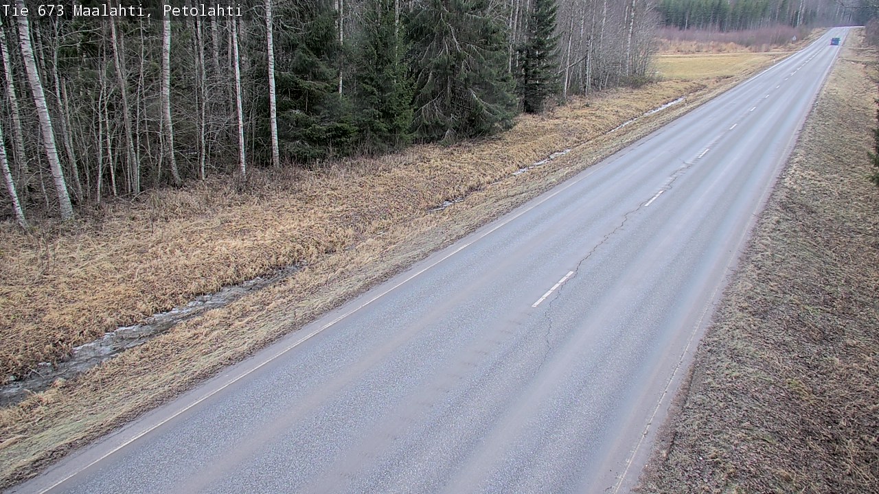 Weather Camera Image Väg 673 Malax, Petalax, Maalahti, Pohjanmaa