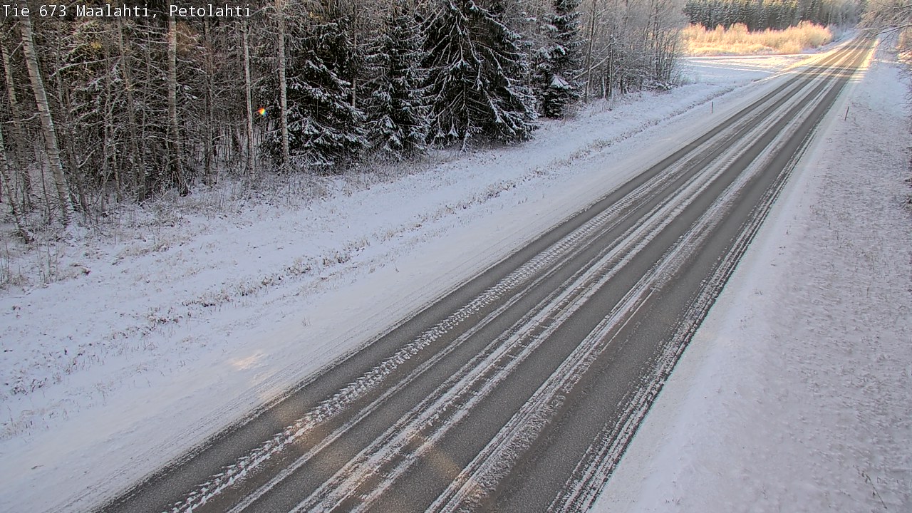 Weather Camera Image Road 673 Maalahti, Petolahti, Maalahti, Pohjanmaa