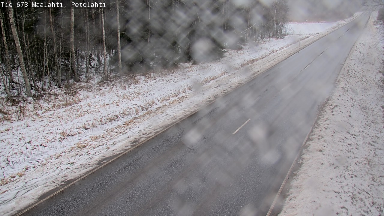 Weather Camera Image Väg 673 Malax, Petalax, Maalahti, Pohjanmaa