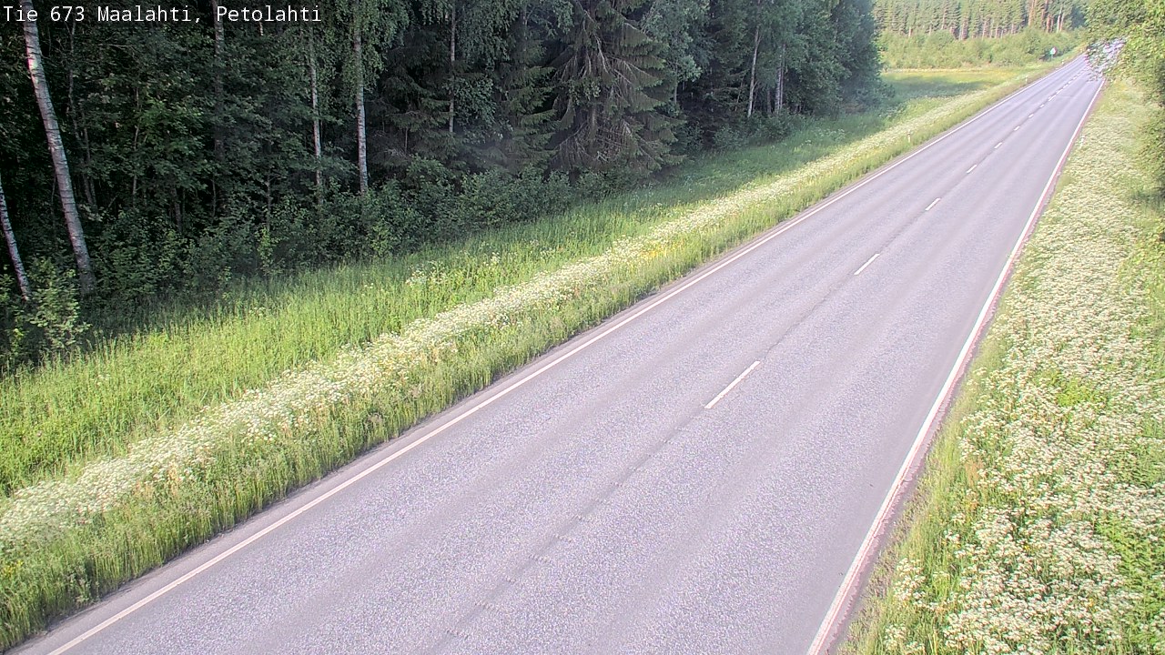 Weather Camera Image Road 673 Maalahti, Petolahti, Maalahti, Pohjanmaa