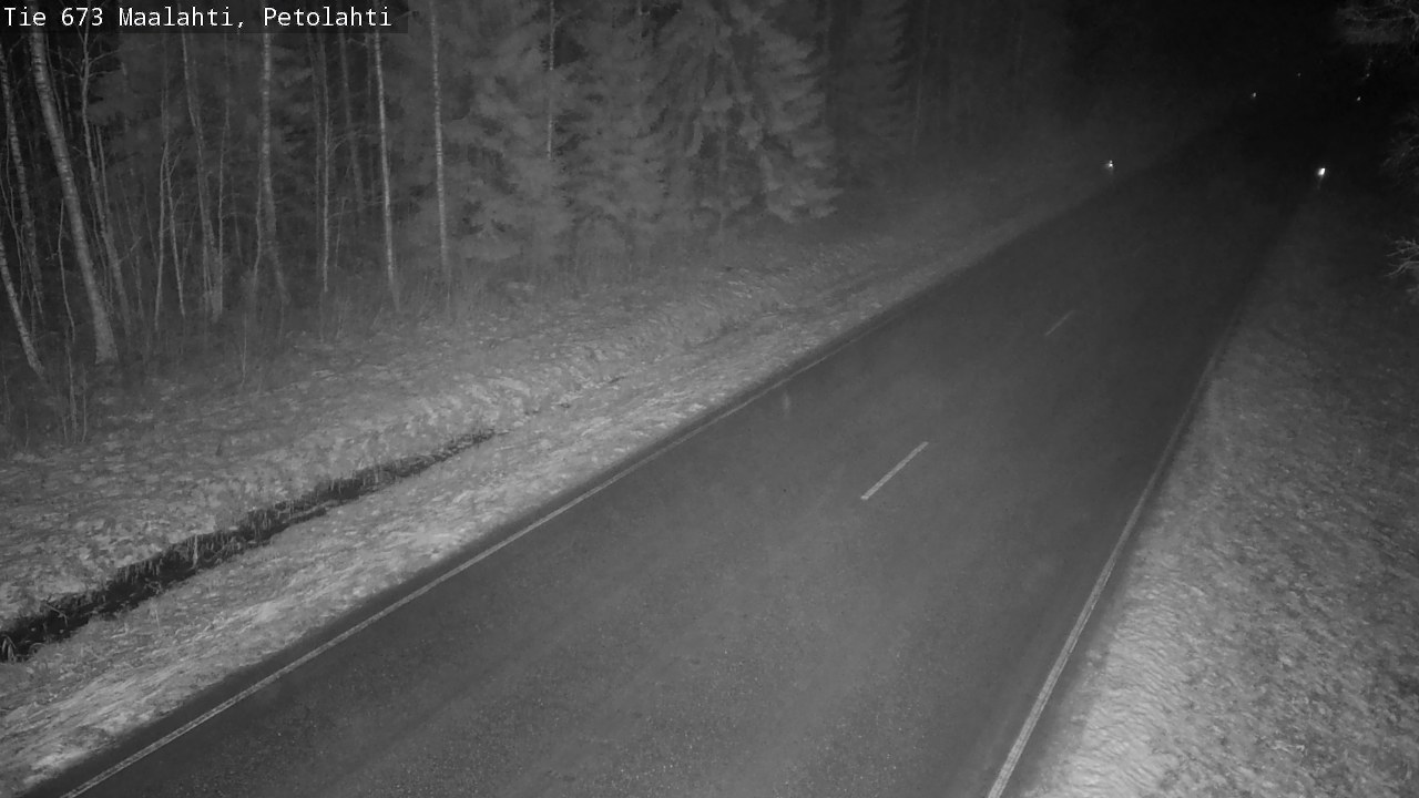 Weather Camera Image Väg 673 Malax, Petalax, Maalahti, Pohjanmaa