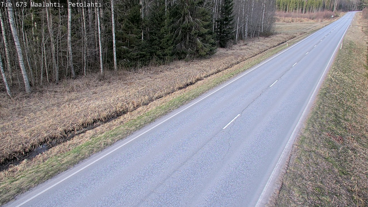 Weather Camera Image Road 673 Maalahti, Petolahti, Maalahti, Pohjanmaa