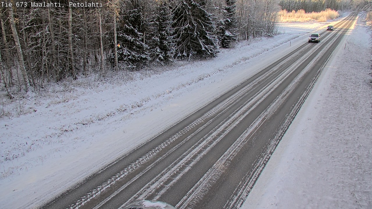 Weather Camera Image Road 673 Maalahti, Petolahti, Maalahti, Pohjanmaa