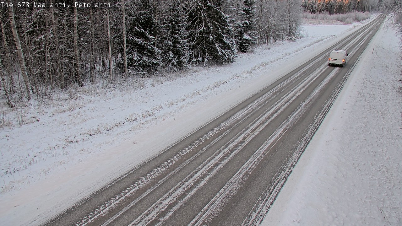 Weather Camera Image Väg 673 Malax, Petalax, Maalahti, Pohjanmaa