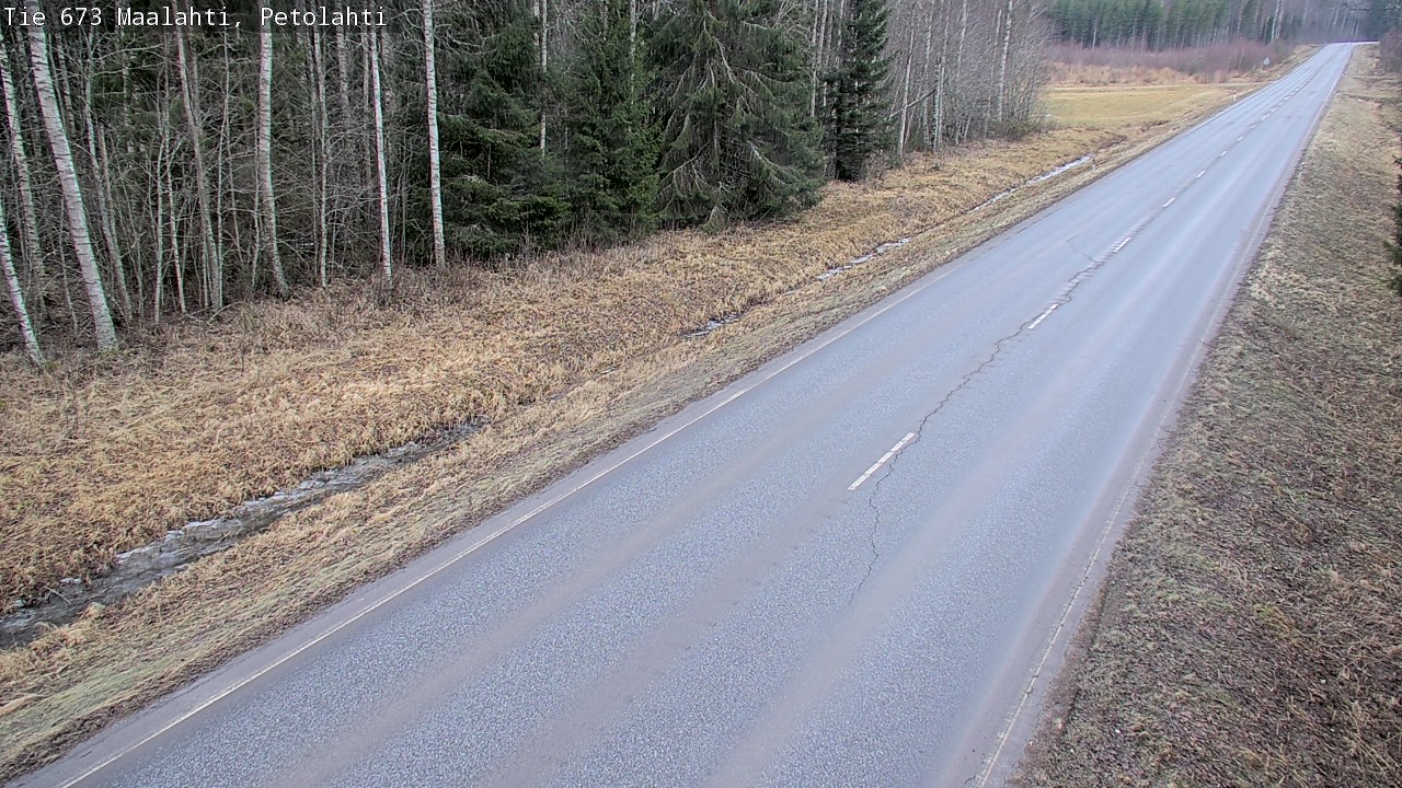 Weather Camera Image Road 673 Maalahti, Petolahti, Maalahti, Pohjanmaa