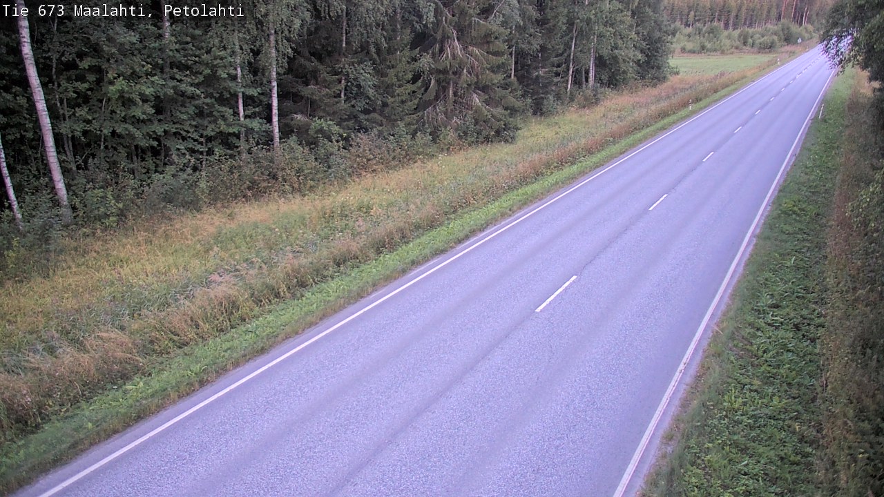 Weather Camera Image Road 673 Maalahti, Petolahti, Maalahti, Pohjanmaa