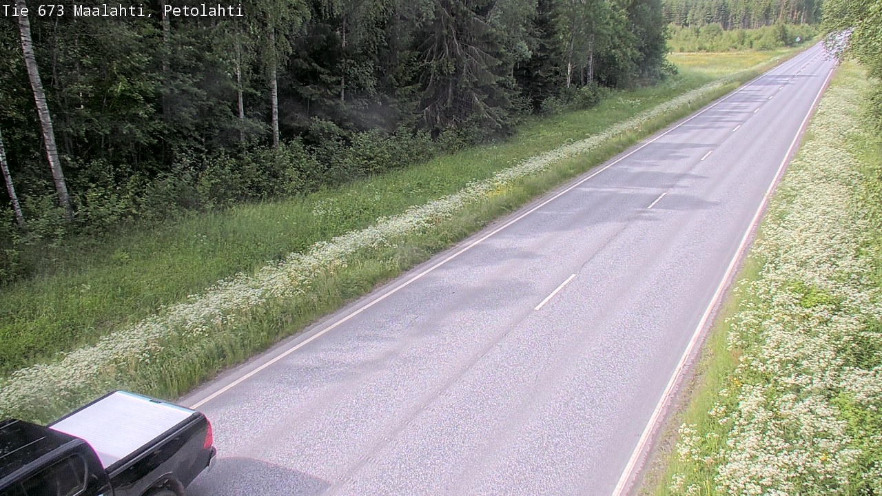 Weather Camera Image Väg 673 Malax, Petalax, Maalahti, Pohjanmaa