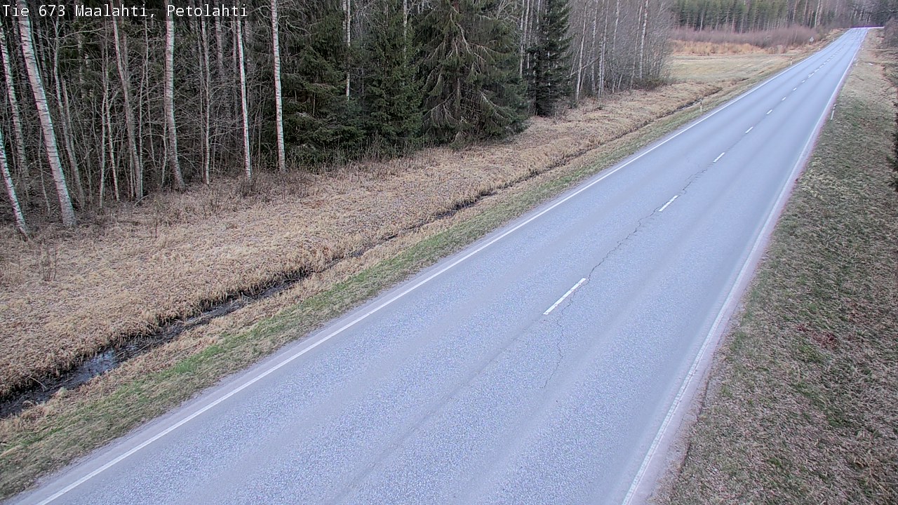 Weather Camera Image Road 673 Maalahti, Petolahti, Maalahti, Pohjanmaa