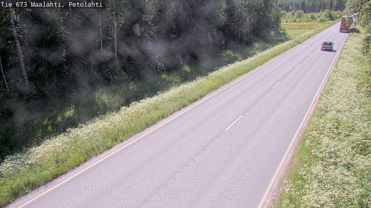 Weather Camera Image Road 673 Maalahti, Petolahti, Maalahti, Pohjanmaa
